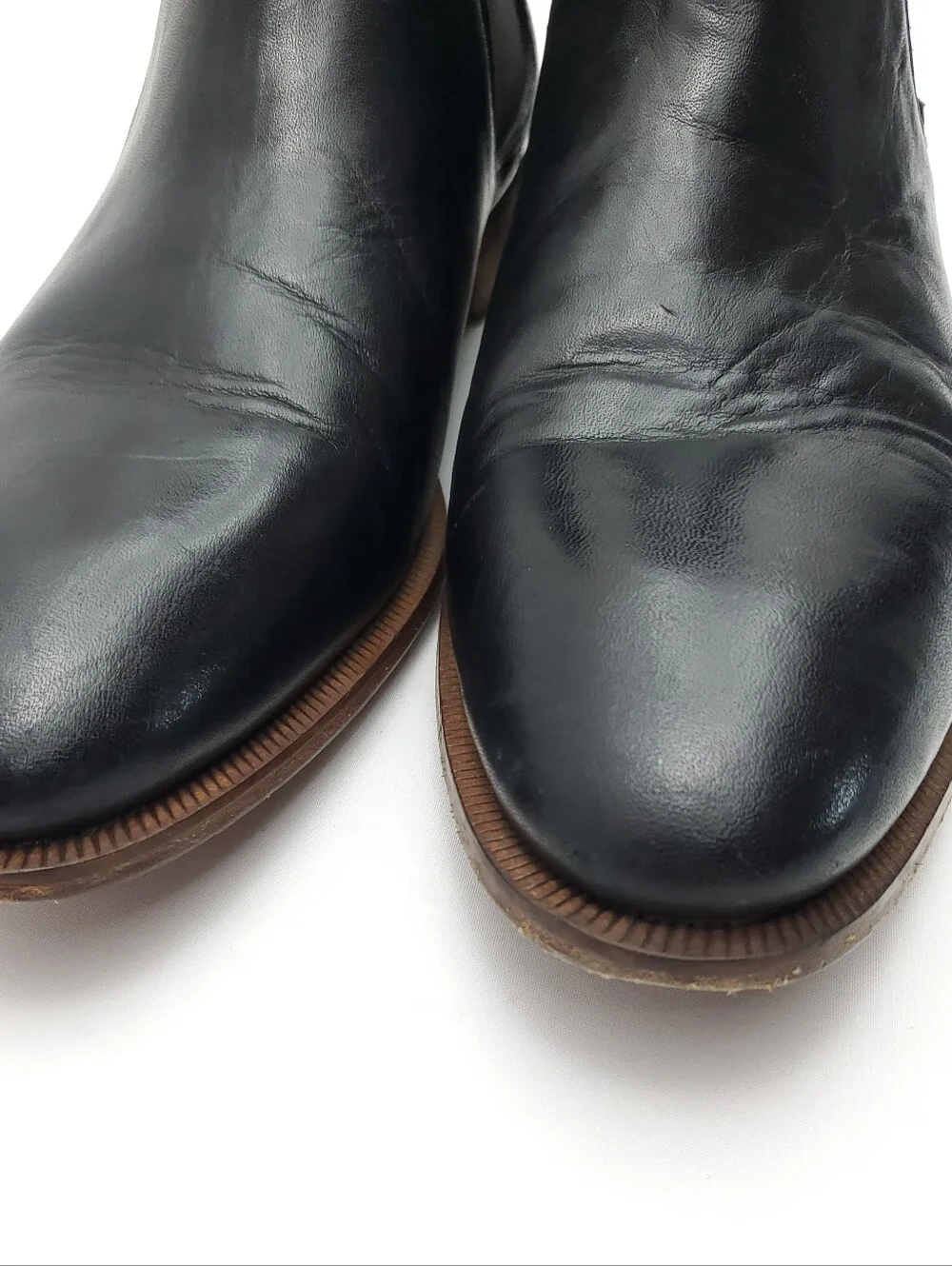 To Boot New York Alan Leather Chelsea Boot Black Formal Dress Office Shoe 11.5